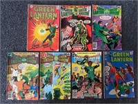 Vintage green lantern DC comic books