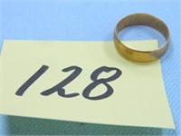 14kt, Yellow Gold 2.7gr. Band, Size 6 1/4