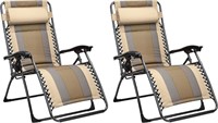 Zero Gravity Folding Reclining Lounge Chairs