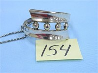 Signed Taxco 925 Bracelet, 37.5gr