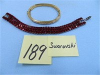 (2) Swarovski Bracelets