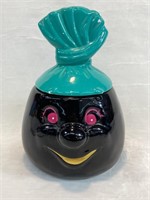Vintage Black Face / Clown ? Cookie Jar, Some