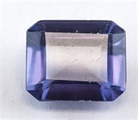14.55ct Emerald Cut Blue Alexandrite GGL Certifica