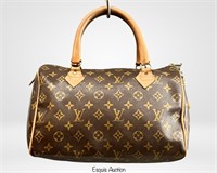 Louis Vuitton Monogram Speedy Boston Bag