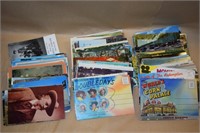 Large lot of Vintage-Contempo Travel + Postcards