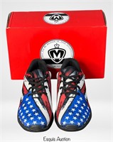 Uminder American Flag Sport Running Sneakers Sz9.5