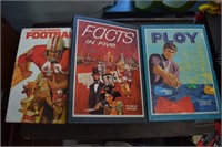 (3) Vtg Games: Football, Ploy and Facts in Five