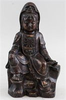 Chinese 17th Century Copper Guanyin