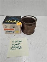 Vntg Copper Slinky