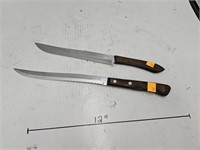 2 Cnt Stainless Knives