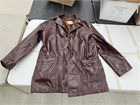 Excelled Geniune Leather Coat Sz 44L