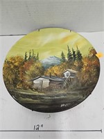 Hand Painted Pan