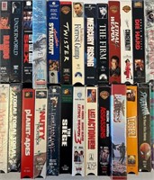L - LARGE LOT OF VHS MOVIES (D2)
