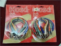 Hosa CSS-890 Patch Bay Cables