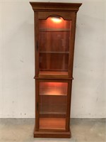 Wood Curio Cabinet