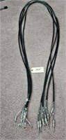 Studio Snake Cables 10 ft  Qty 4