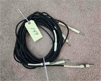 Straight to Straight 20-21 ft Cables   Qty 3