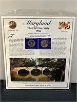 Maryland Quarter & Stamp Collection