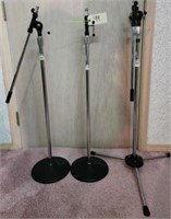 K & M Microphone Boom Stands   QTY 3