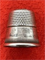 Sterling Silver Thimble 2.44 Grams