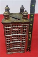 Cast Iron Skyscraper Coin Bank