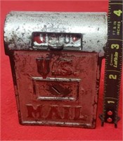Cast Iron U.S. Mail Coin Bank