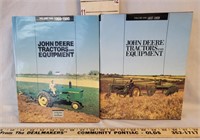 (2) John Deere Tractors & Equipment Books