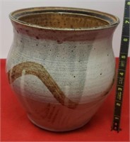 Jeff Whitfield Glazed Pottery Vase