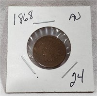 1868 Cent AU