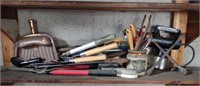 Lot of Gardening Tools Hand Saw, Shears, Insect