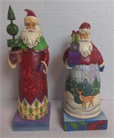 Jim Shore "Holiday Trim" Figurine and "Holiday