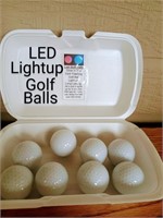 8PK Glow in the Dark LED Light Up Golf Balls