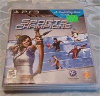 PS3 System Sports Champions Game w/manual