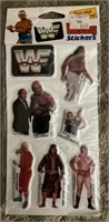 WWF Vintage 80’s WWF Wrestling Puffy Stickers