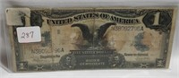 1899 Dollar Silver Certificate AG