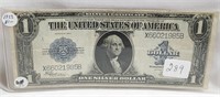 1923 Dollar Silver Certificate F