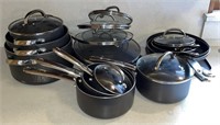 FarberWare Nonstick Cookware Pots And Pans w/