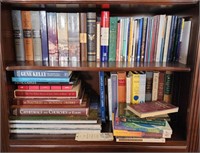 2 shelves of Books Includes War, Government,