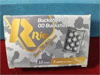 12 ga Buckshot - 5 Cartridges