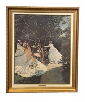 Monet Women in the Garden Replica