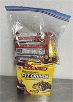 NEW! FitCrunch Bars 33 ct exp. 06.22.24