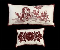 Embroidered Accent Pillows