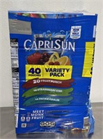 NEW! Caprisun variety Pack MISSING 1 exp. 12.02.23