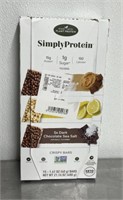 NEW! SimplyProtein Bars Damage 15ct exp. 09.28.23
