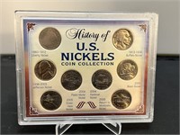 History Of US Nickels Coin Collection