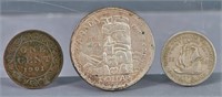 1901, 1955, 1958 Canadian Coins