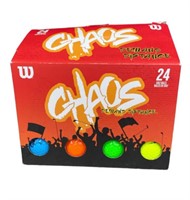 Wilson Chaos Multi Colored Golf Balls