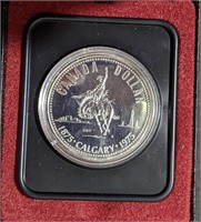 1975 Canada Silver Proof $1 Dollar Coin