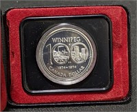 1974 Canada Silver Proof $1 Dollar Coin