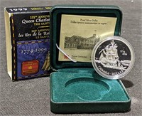 1999 Canada Silver Proof $1 Dollar Coin